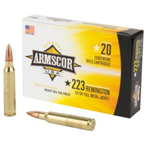 Armscor, 223 Remington, 55 Grain, Full Metal Jacket
