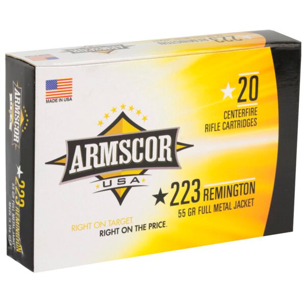 Armscor, 223 Remington, 55 Grain, Full Metal Jacket