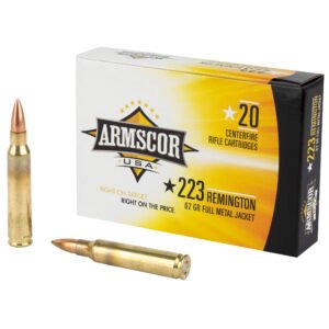 Armscor, 223 Remington, 62 Grain, Full Metal Jacket