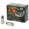 BB21555_1_HR Barnes, TAC-XPD, 45ACP+P, 185 Grain, TAC-XP, Hollow Point, Lead Free, 20 Round Box