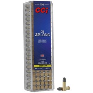 CCI Ammunition, CB 22L 29 Grain, Lead Round Nose
