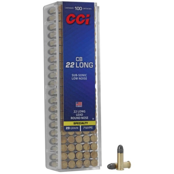 CCI Ammunition, CB 22L 29 Grain, Lead Round Nose
