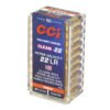 CCI Ammunition, Clean-22, HYPER VELOCITY, 22 LR, 31 Grain