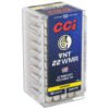 CCI Ammunition, CCI, 22 WMR, 30 Grain, Varmint Tip, 50 Round Box