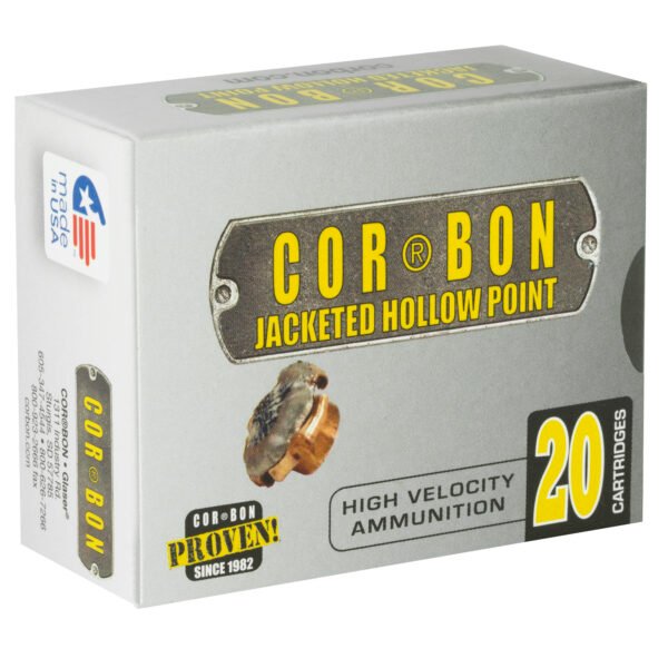 Corbon Ammo, Self Defense, 10MM, 165 Grain, Jacketed Hollow Point, 20 Round Box