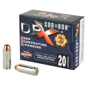 Corbon Ammo, Deep Penetrating X Bullet, 10MM, 155 Grain, Barnes X, 20 Round Box