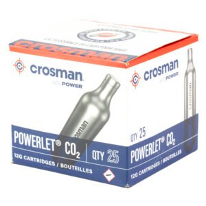 Crosman, Powerlet CO2 Cartridges, 25 Pack