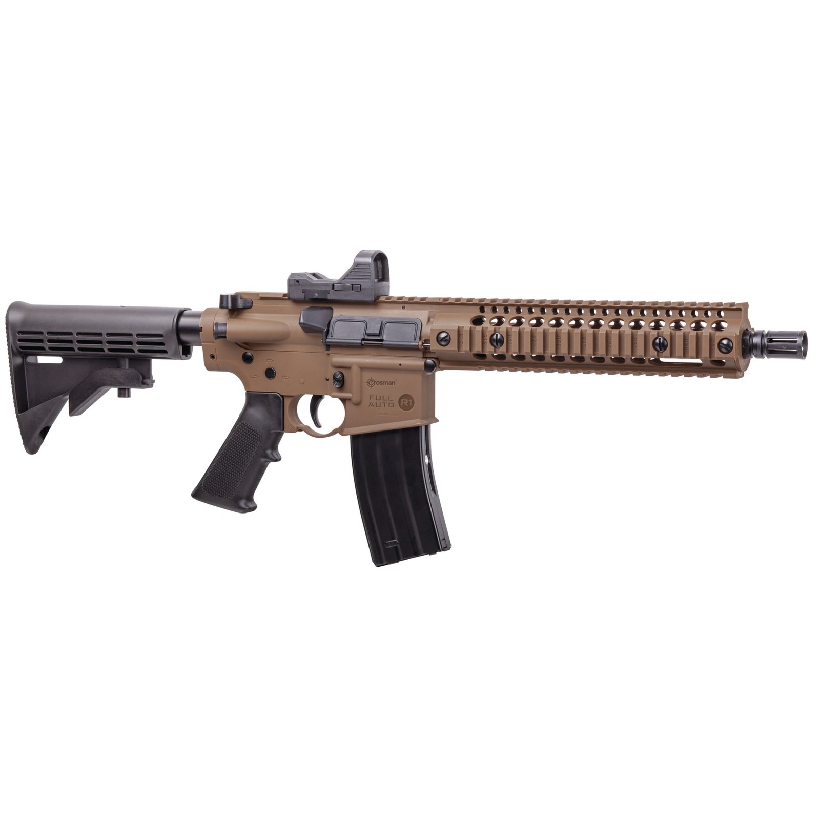 R1 Rile Crosman, Full Auto R1 CO2 Rifle 430 Feet Per Second, 10.5″ Barrel ...