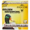 Fiocchi Ammunition, Golden Waterfowl, 12 Gauge, 3", #4, Steel Shot, 25 Round Box