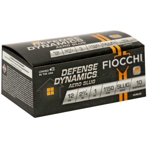 Fiocchi Ammunition, Aero Slug, 12 Gauge 2.75", Slug, Low Recoil