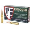 Fiocchi Ammunition, Rifle, 308 Winchester, 150 Grain, Full Metal Jacket Boat Tail