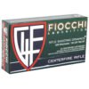 Fiocchi Ammunition, Rifle, 308 Winchester, 150 Grain, Full Metal Jacket Boat Tail