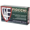 Fiocchi Ammunition, Rifle, 308 Winchester, 150 Grain, Full Metal Jacket Boat Tail