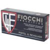 Fiocchi Ammunition, Centerfire Pistol, 40S&W, 165 Grain, Full Metal Jacket