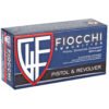 F9APB_2_HR Fiocchi Ammunition, Centerfire Pistol, 9MM, 124 Grain, Full Metal Jacket