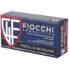 F9APB_3_HR Fiocchi Ammunition, Centerfire Pistol, 9MM, 124 Grain, Full Metal Jacket
