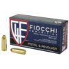 Fiocchi Ammunition, Centerfire Pistol, 9MM, 115 Grain, Full Metal Jacket