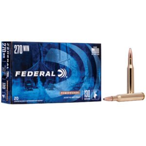 Federal, PowerShok, 270WIN, 130 Grain, Soft Point