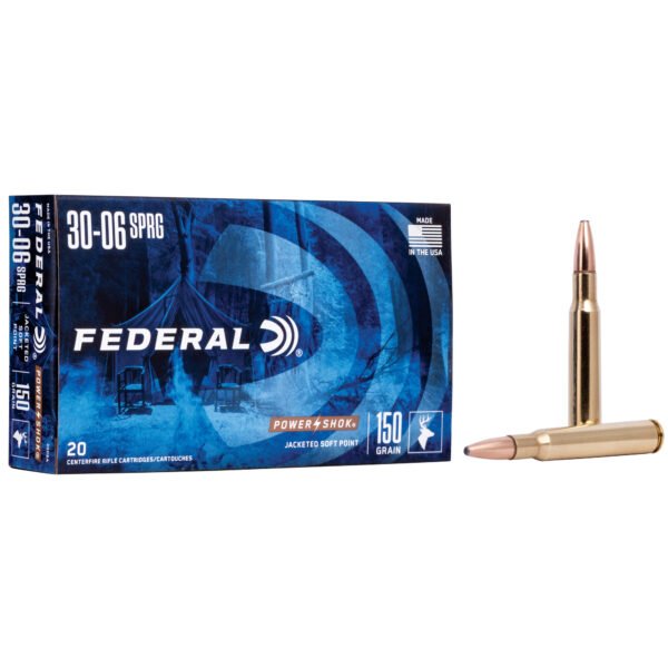 Federal, PowerShok, 30-06, 150 Grain, Soft Point