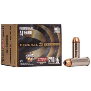 Federal, Hydra-Shok, 44MAG, 240 Grain, Hollow Point