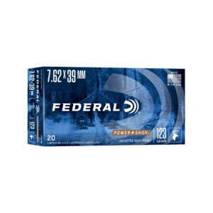 FE76239B_1_HR Federal, PowerShok, 7.62X39, 123 Grain, Soft Point, 20 Round Box
