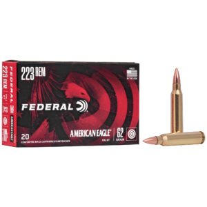 Federal, American Eagle, 223 Remington, 62 Grain, Full Metal Jacket