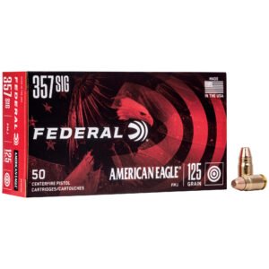Federal, American Eagle, 357SIG, 125 Grain, Full Metal Jacket