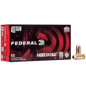 Federal, American Eagle, 40S&W, 180 Grain, Full Metal Jacket