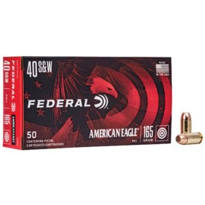 Federal, American Eagle, 40S&W, 165 Grain, Full Metal Jacket