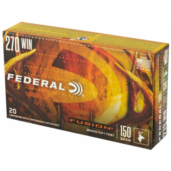 Federal, Fusion, 270 WIN, 150 Grain, Boat Tail