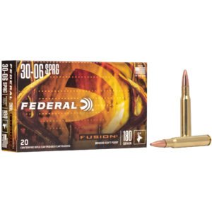 Federal, Fusion, 30-06, 180 Grain, Boat Tail