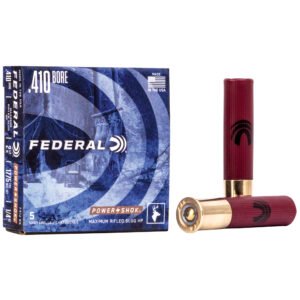 Federal, PowerShok, 410 Bore, 2.5", Max Dram, .25oz, Rifled Slug, Hollow Point