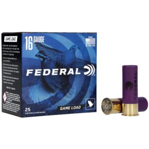 Federal, Game Load, 16 Gauge 2.75", #7.5, 2 1/2 Dram, 1oz, 25 Round Box
