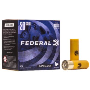 Federal, Game Load, 20 Gauge 2.75", #6, 7/8 oz., 25 Round Box