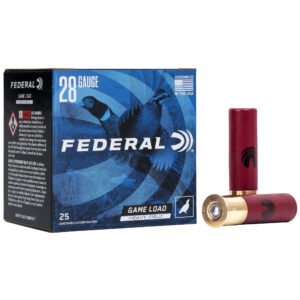 Federal, Game Load, Heavy Field, 28 Gauge, 2.75", #7.5, 1oz, Shot, 25 Round Box