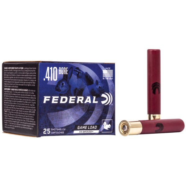 FEH4136_1_HR Federal, Game Load, Hi-Brass, 410 Bore, 3", #6, .6875oz (11/16)