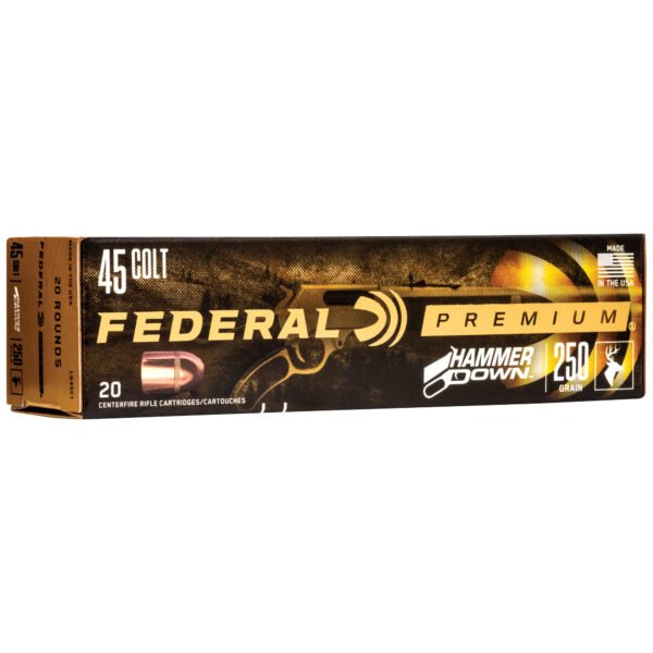Federal, Premium, HammerDown, 45 Colt, 250 Grain, Bonded Hollow Point