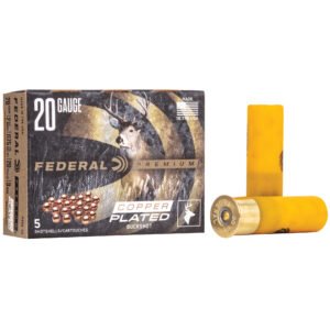 Federal, Premium, Vital Shok, 20 Gauge 2.75", 3 Buck, 1 1/8 oz, Buckshot, 20 Pellets