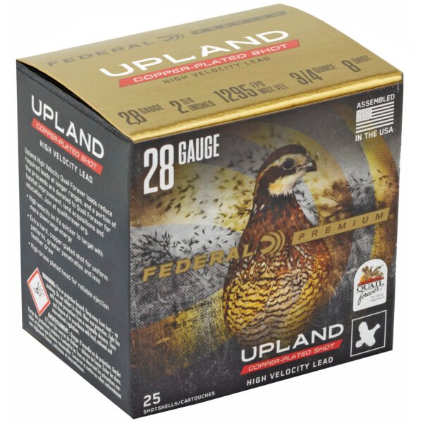 Federal, Shotshell, 28 Gauge 2.75", #8, 3/4 oz, 25 Round Box
