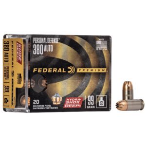 Federal, Hydra-Shok Deep, 380 ACP, 99Gr, Hollow Point