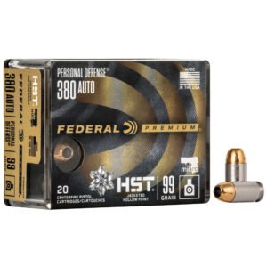 Federal, Premium Personal Defense, 380 ACP, 99 Grain, HST
