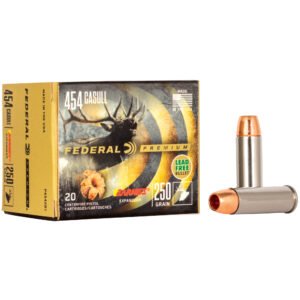 Federal, Premium, 454 Casull, 250 Grain, Barnes Expander