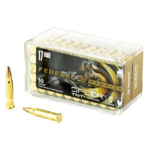 Federal, Premium, 17 HMR, 17 Grain, TNT, 50 Round Box