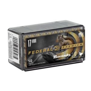 Federal, Premium, 17 HMR, 17 Grain, V-Max, 50 Round Box