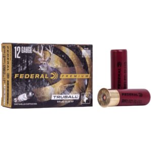 Federal, Premium, Vital Shok, 12 Gauge 3", TruBall Slug, Hollow Point, 1oz, 5 Round Box