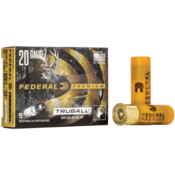 Federal, Premium, Vital Shok, 20 Gauge, 2.75", TruBall