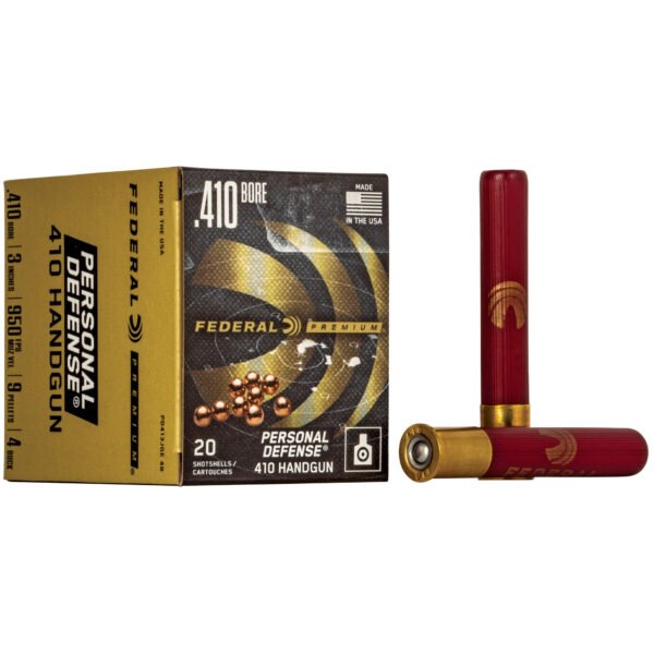 Federal, Personal Defense, 410 Bore, 3", Buckshot, 9 Pellets