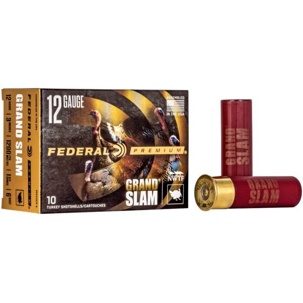 Federal, Grand Slam, 12 Gauge, 3", #6, 1.75oz, Flight Control