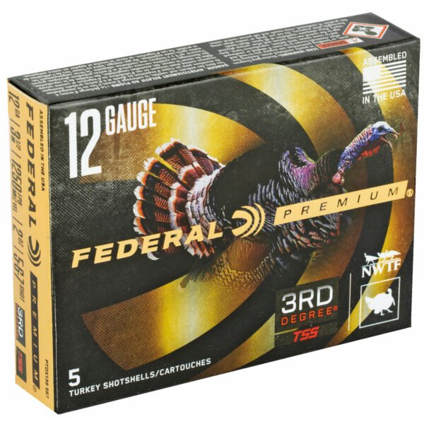 Federal, 3rd Degree, 12 Gauge 3.5", #5/#6/#7 Shot Combination, 2oz, Flight Control