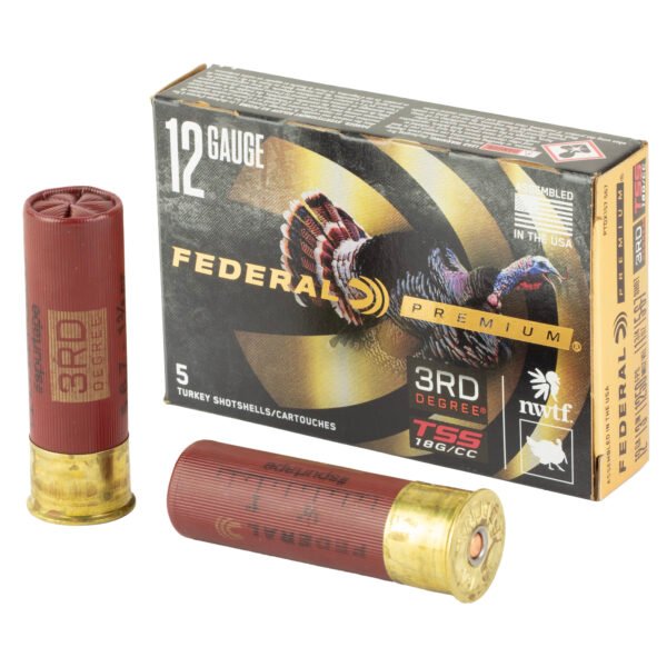 FEPTDX157567_1_HR Federal, 3rd Degree, 12 Gauge 3", #5/#6/#7 Shot Combination, 1.75oz, Flight Control